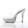 Fabulicious - COCKTAIL501SDT Mules à talon - Transparent/Couleur argent Product image
